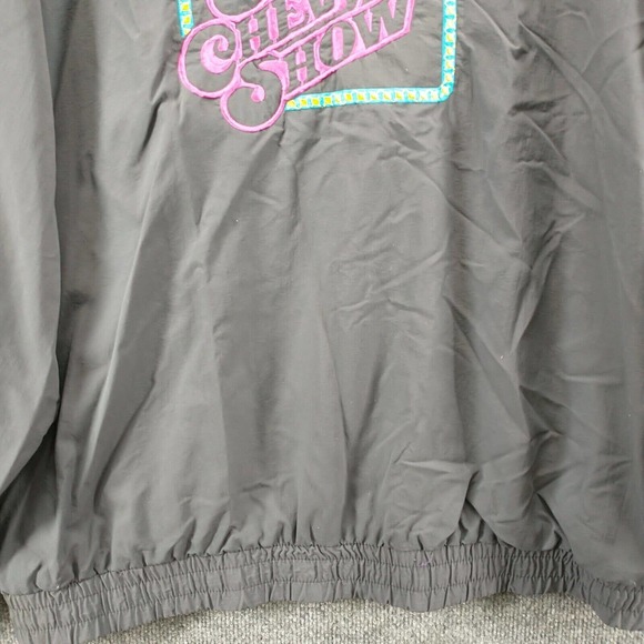 Made In The USA Men's Super Chevy Show Jacket Gray XL BFGoodrich Vintage 1994 - Picture 10 of 15